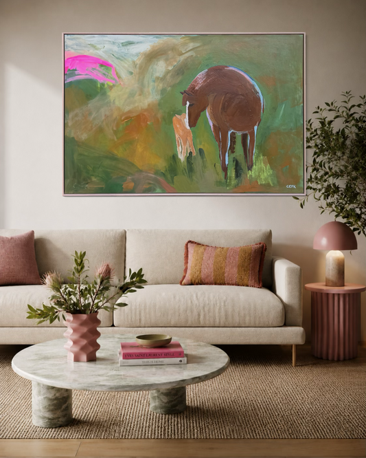 you and me babe 1530mm x 1030mm