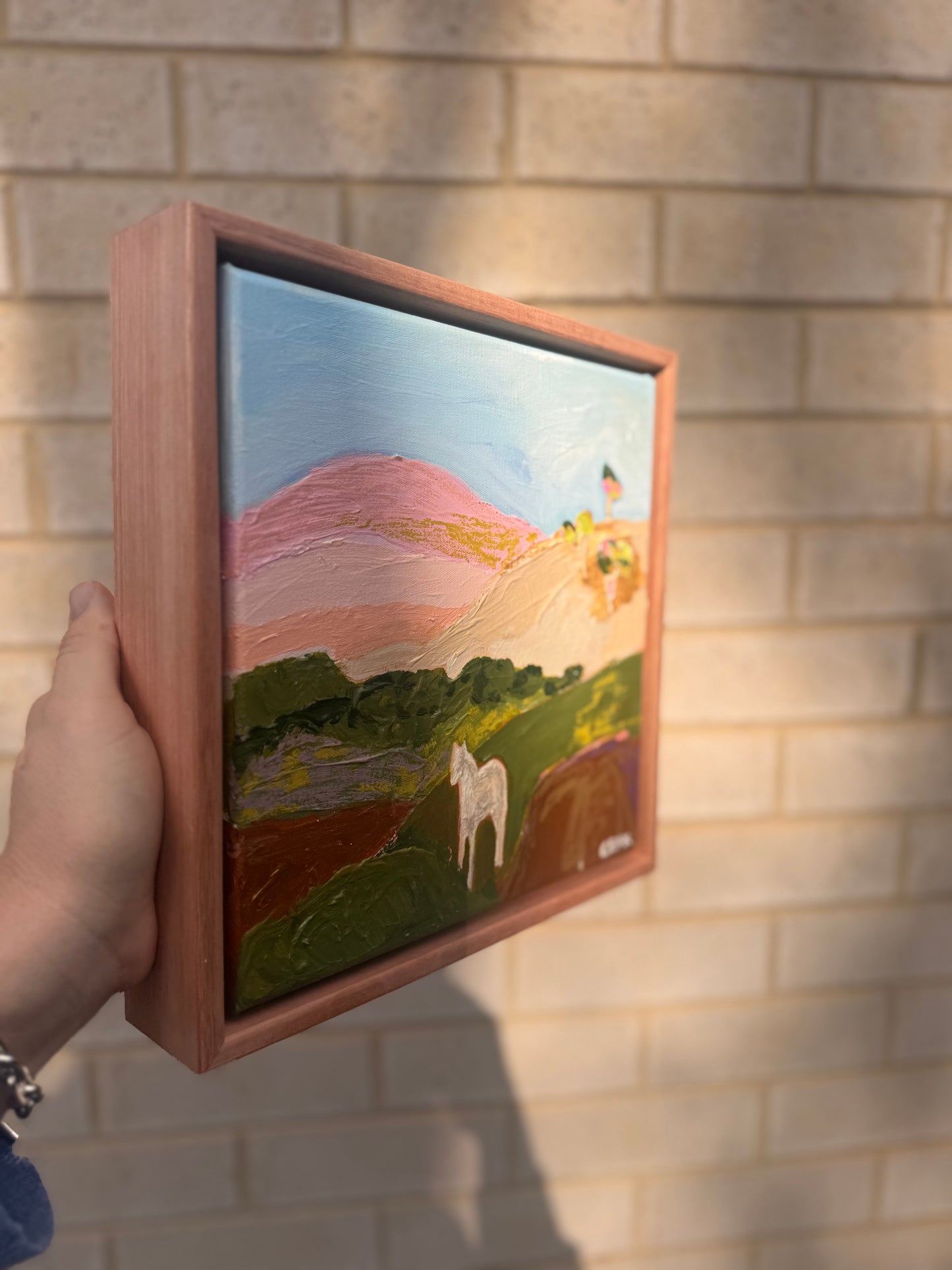 somewhere I know so well 280mm x 280mm