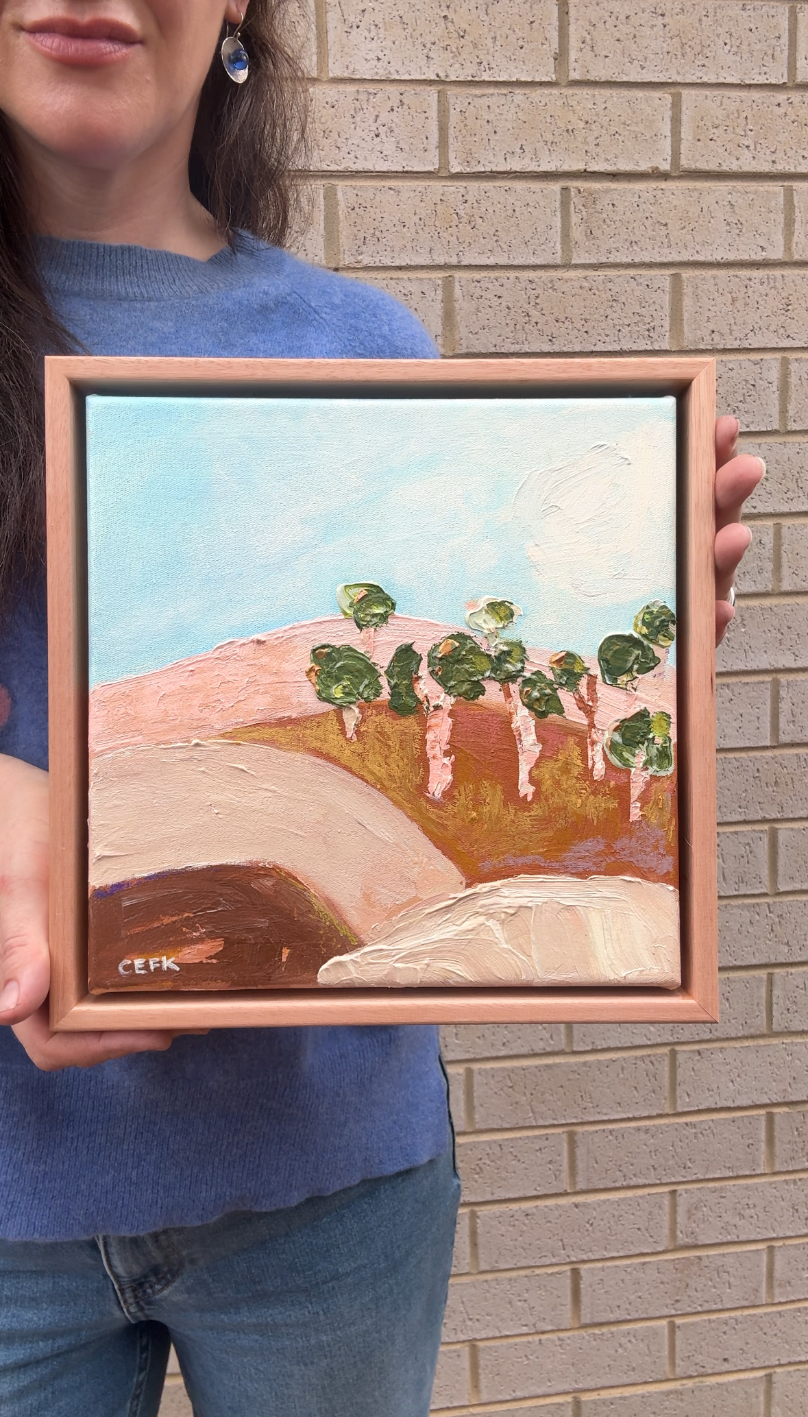 somewhere, where you are 280mm x 280mm