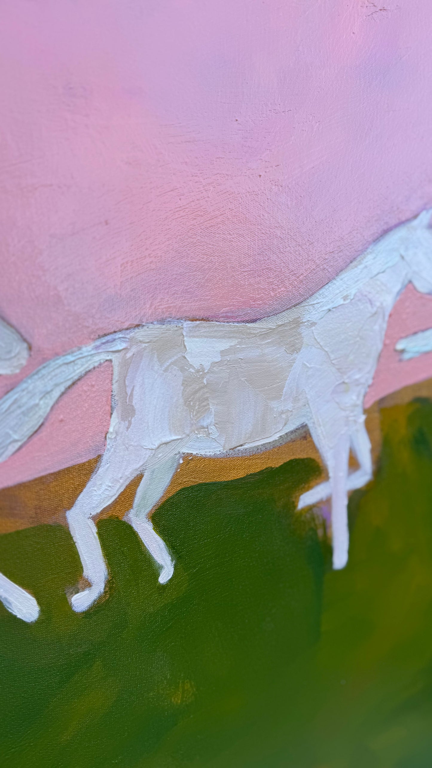 let the horses run 940mm x 640mm