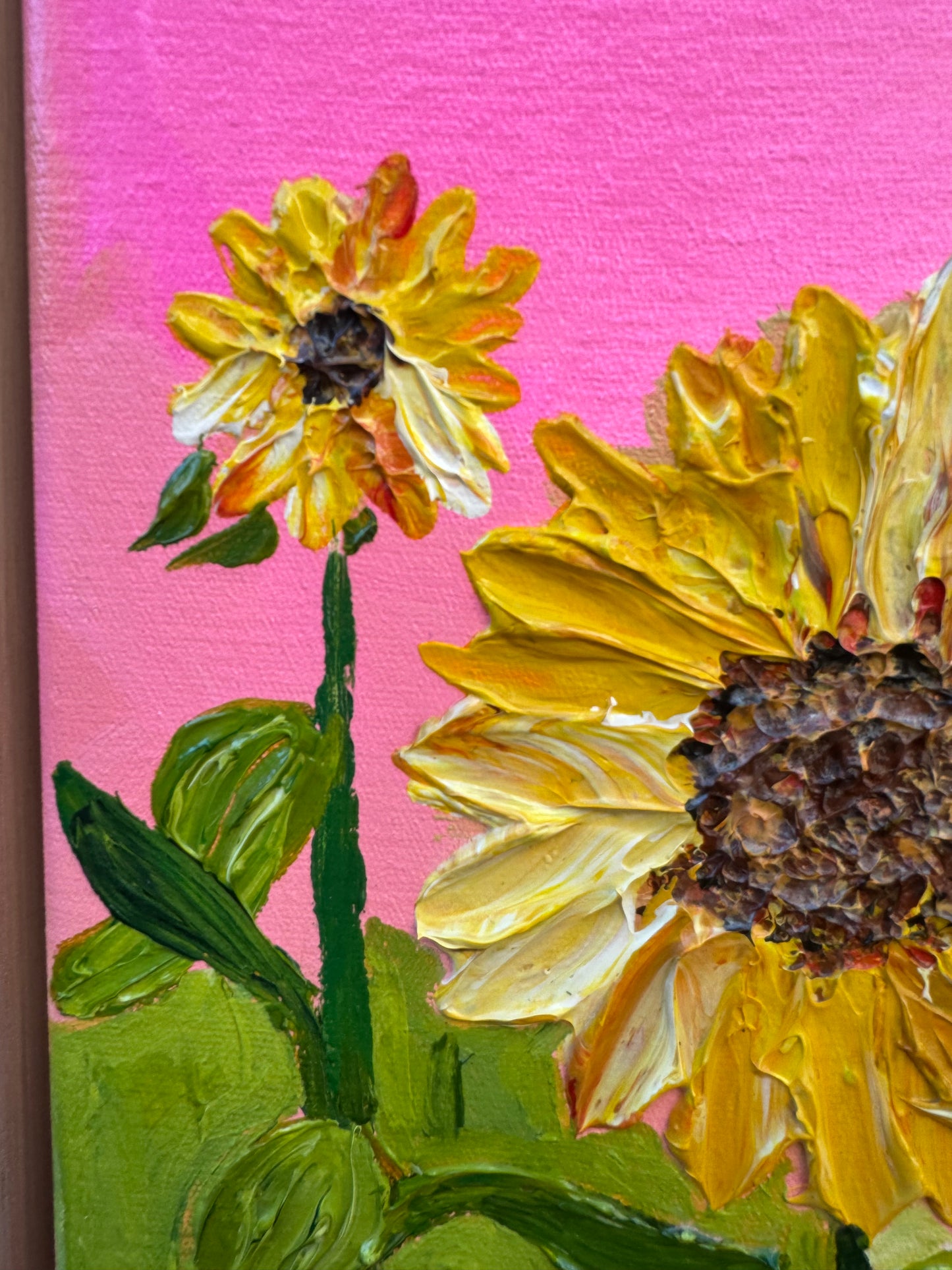 sunflowers and you 280mm x 280mm