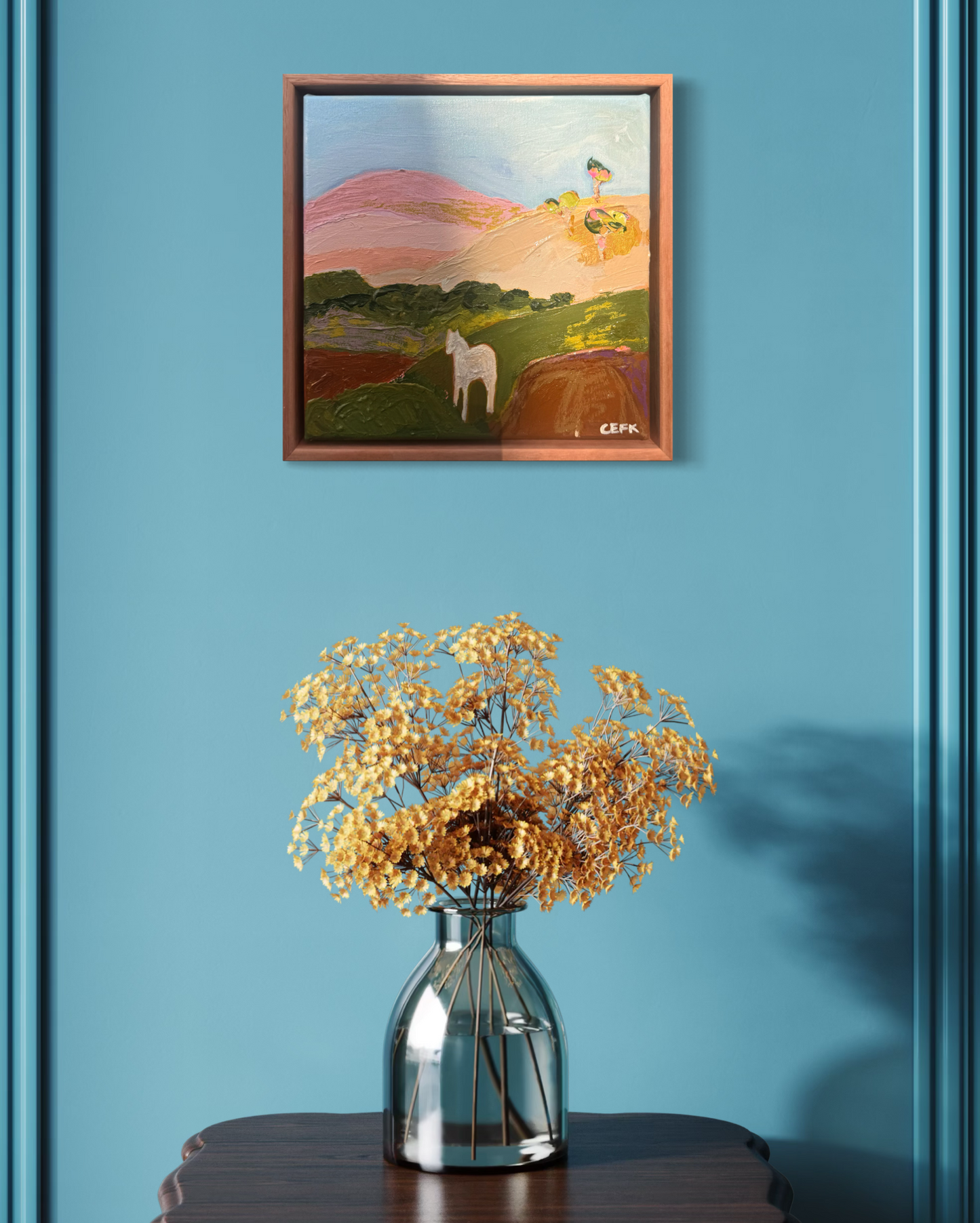 somewhere I know so well 280mm x 280mm