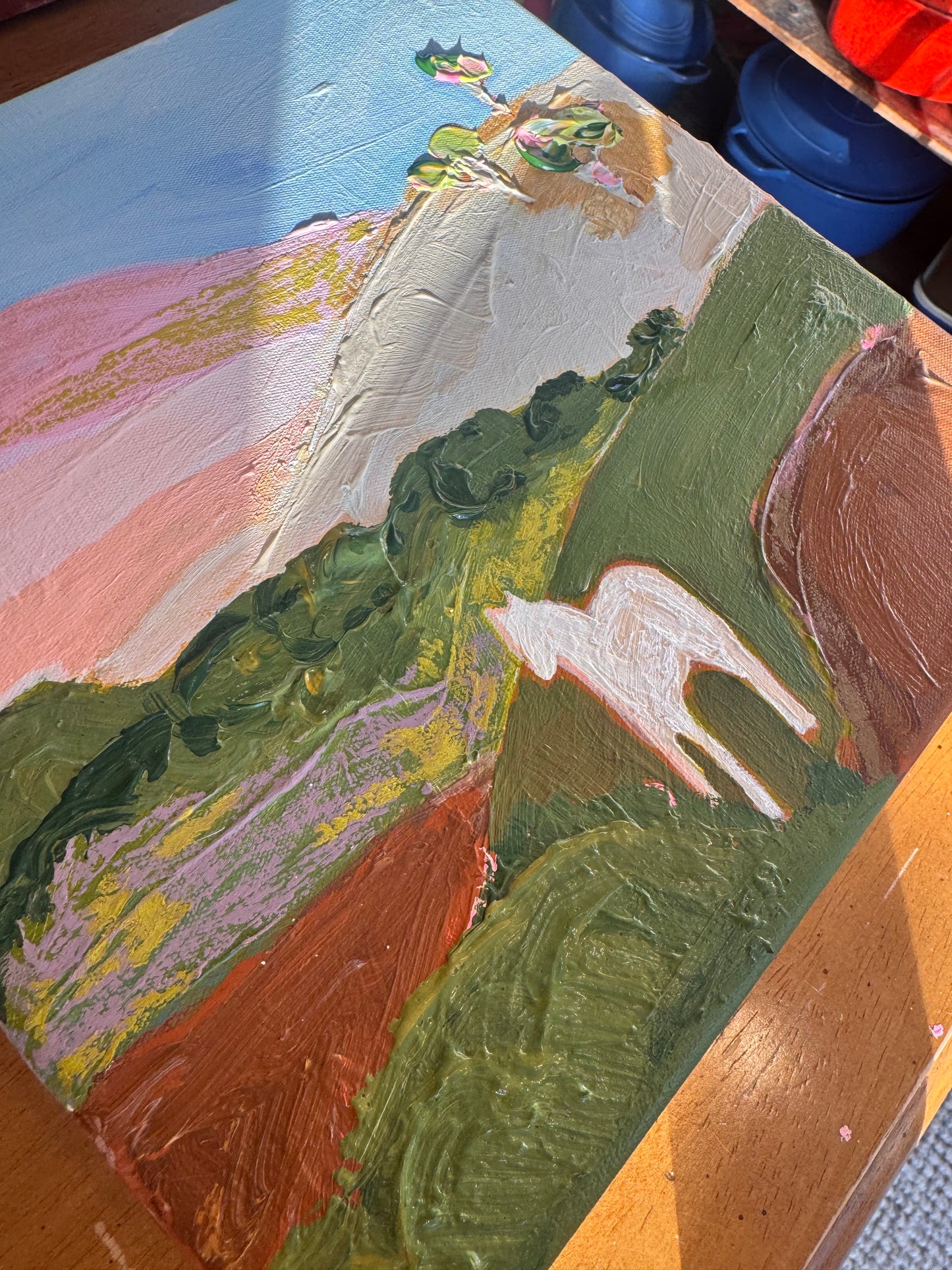 somewhere I know so well 280mm x 280mm