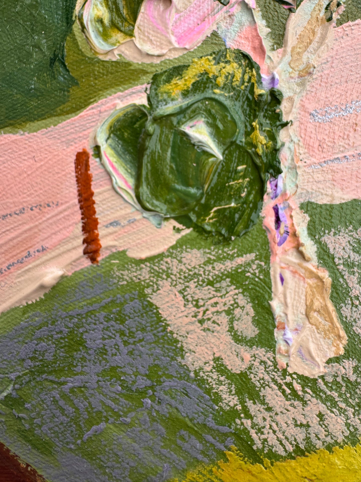 somewhere in the olive 230mm x 230mm