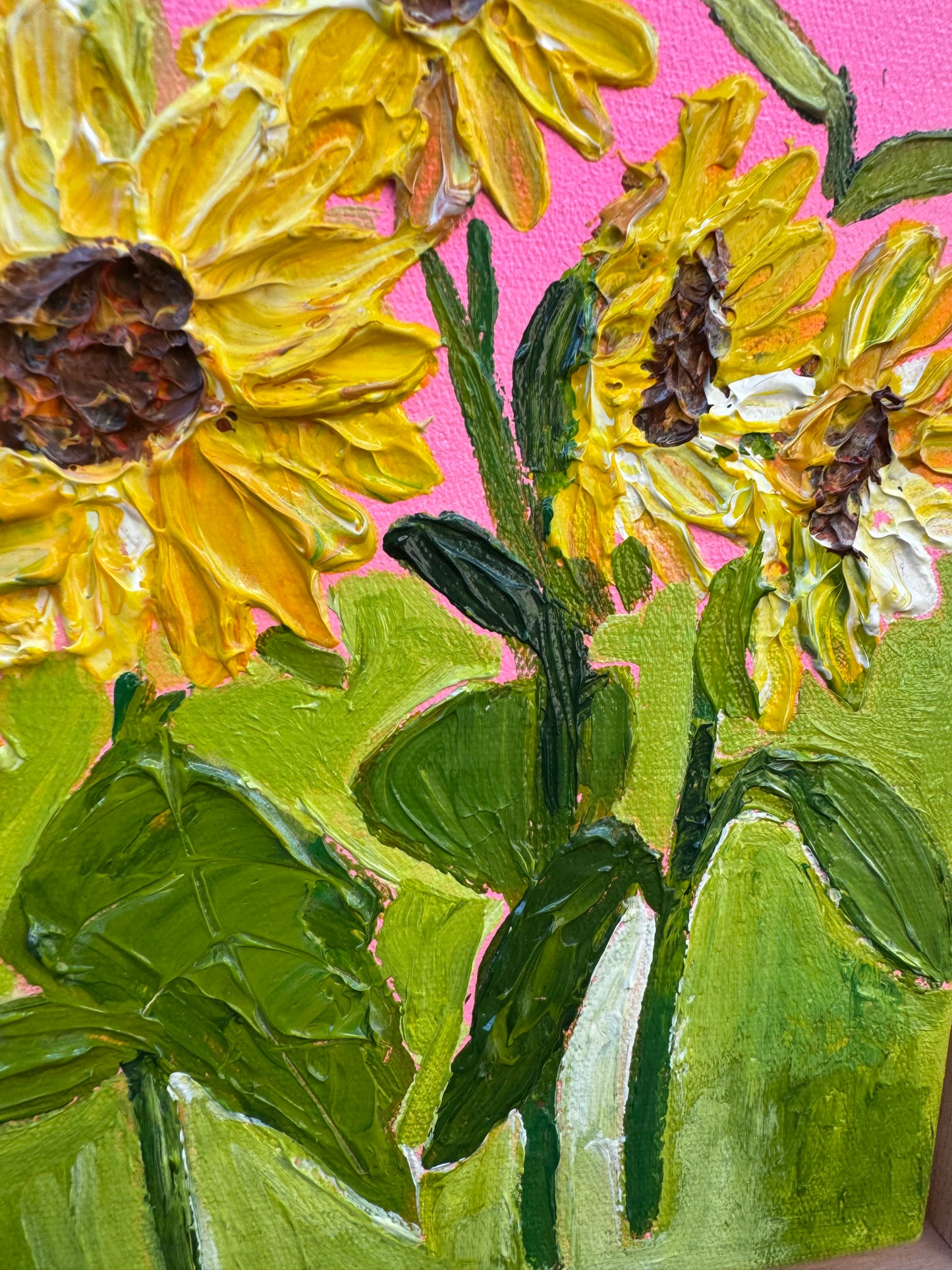 sunflowers and you 280mm x 280mm