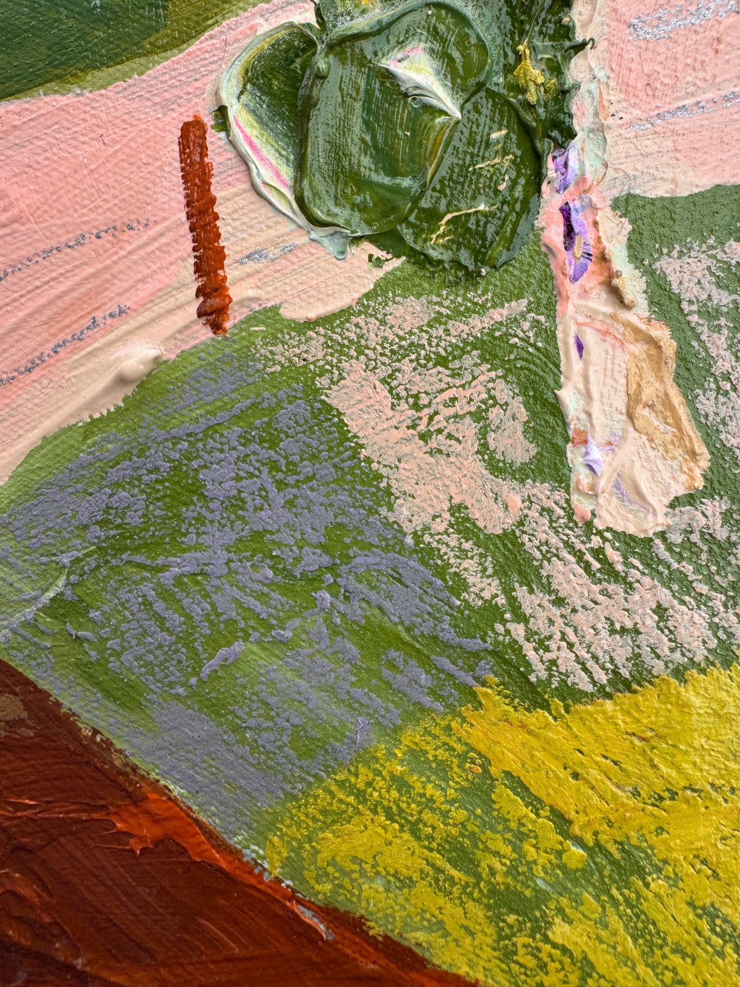 somewhere in the olive 230mm x 230mm
