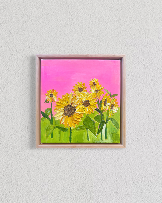 sunflowers and you 280mm x 280mm