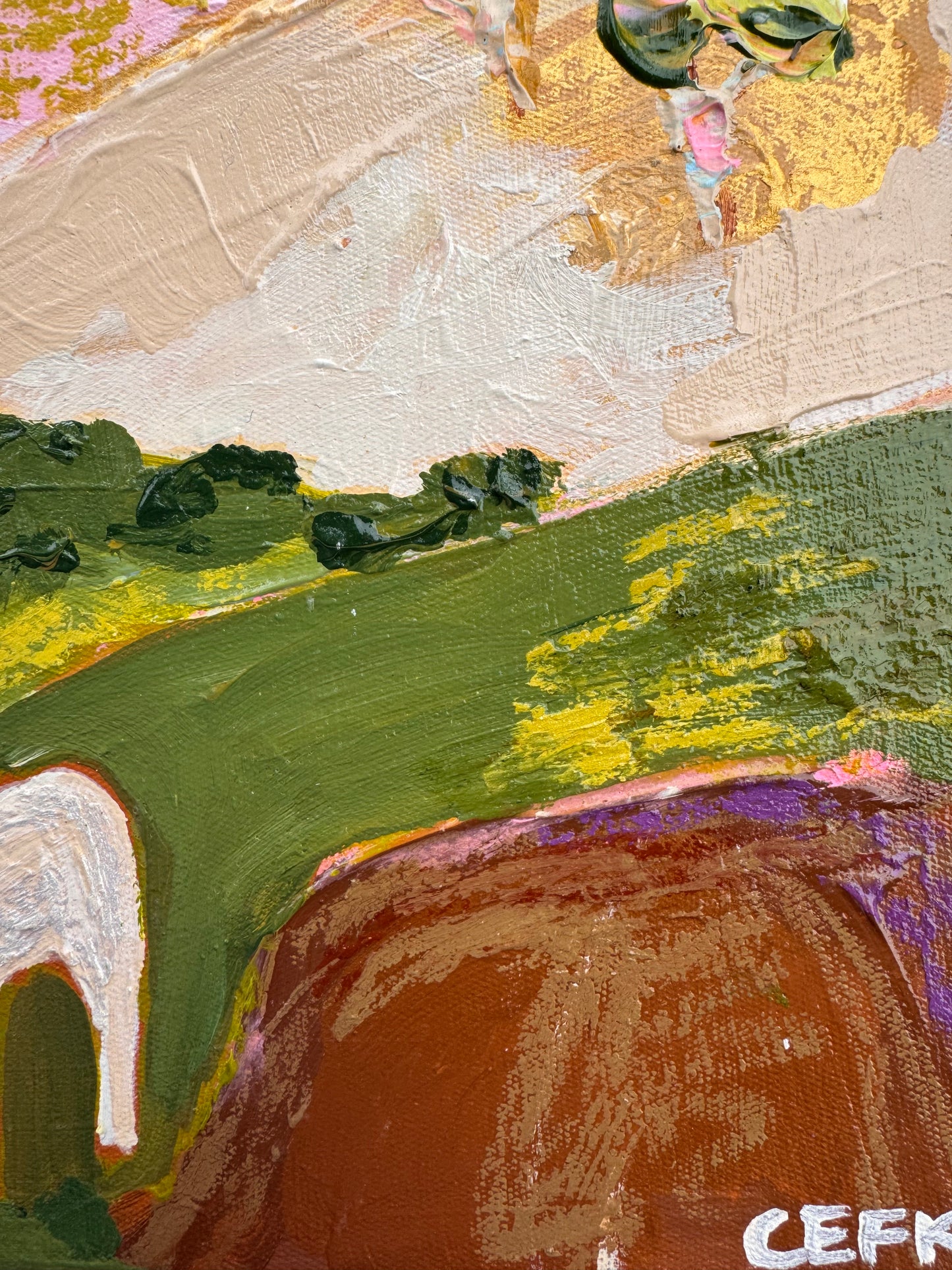 somewhere I know so well 280mm x 280mm