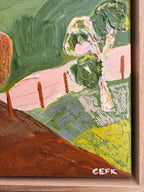 somewhere in the olive 230mm x 230mm