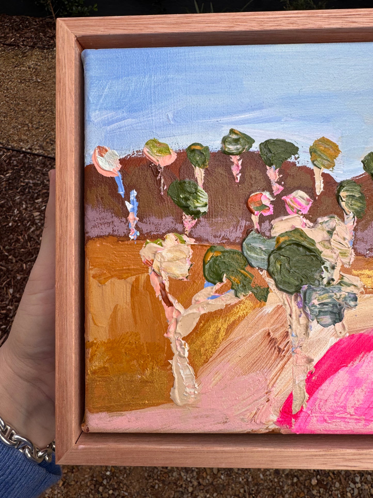 somewhere we keep on meeting 230mm x 230mm