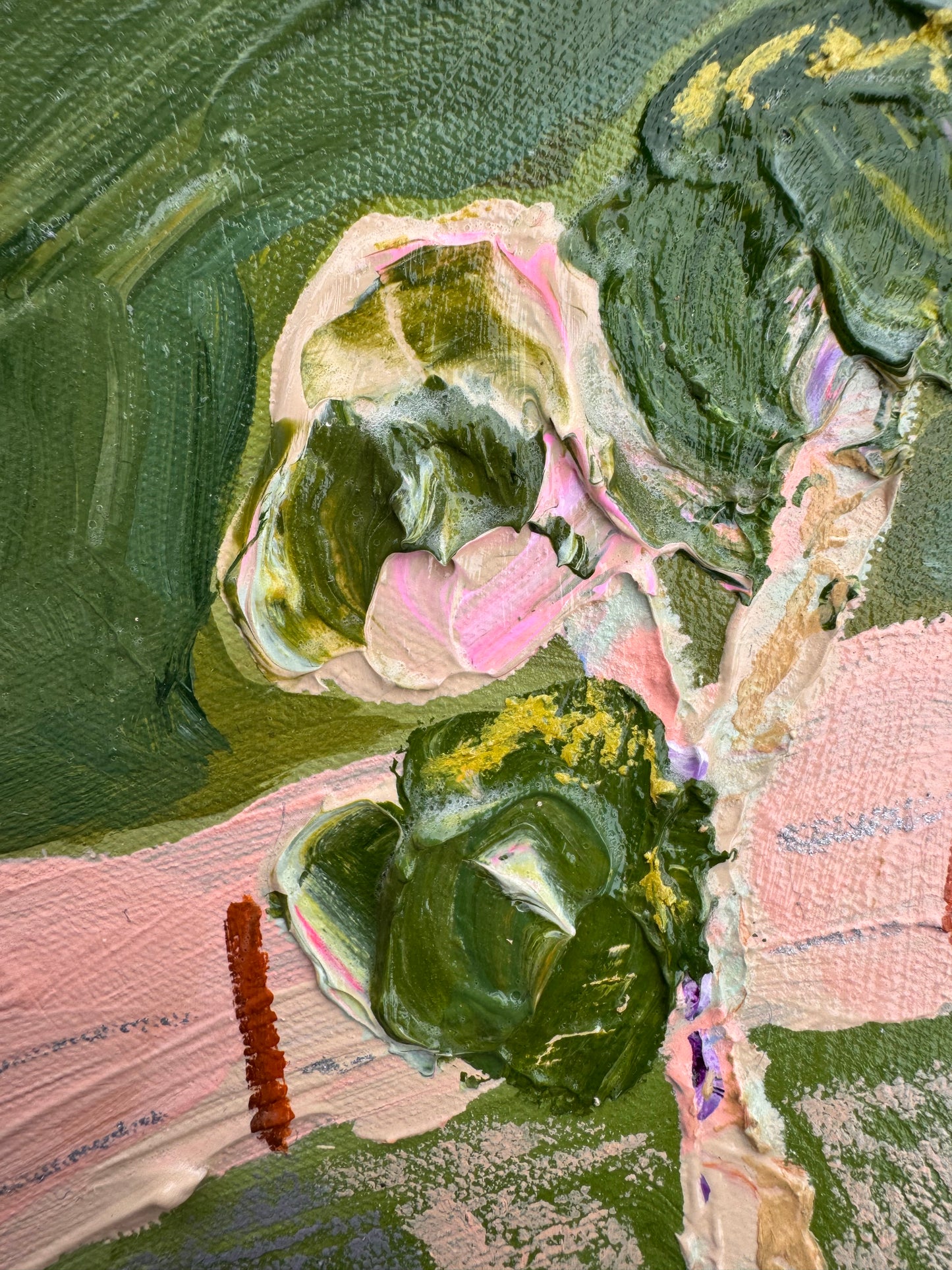 somewhere in the olive 230mm x 230mm
