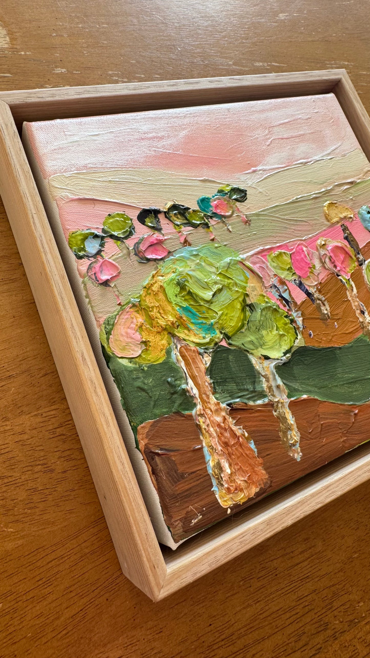 the most beautiful morning 230mm x 230mm