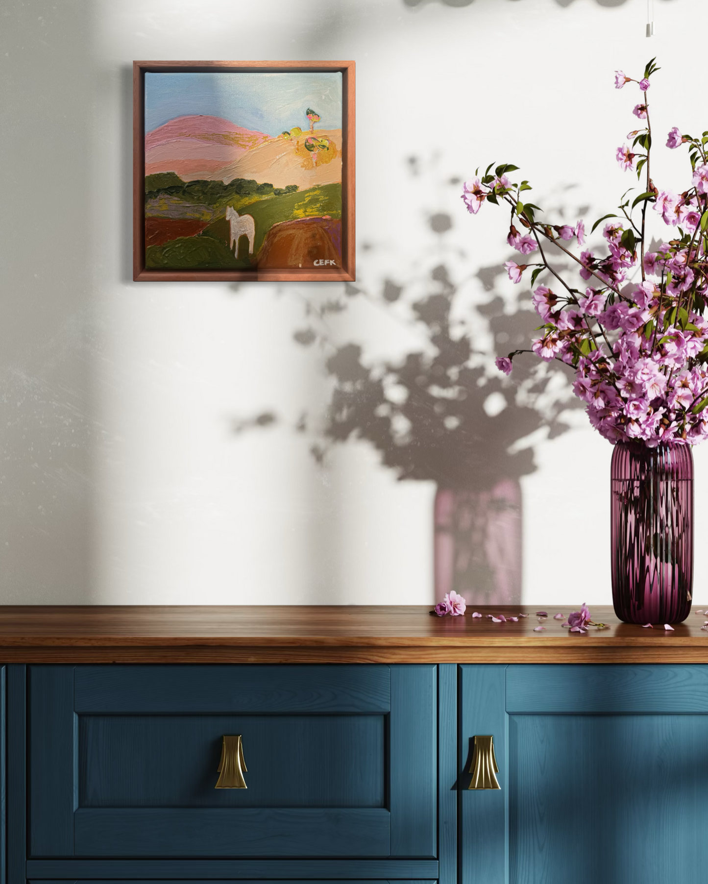 somewhere I know so well 280mm x 280mm