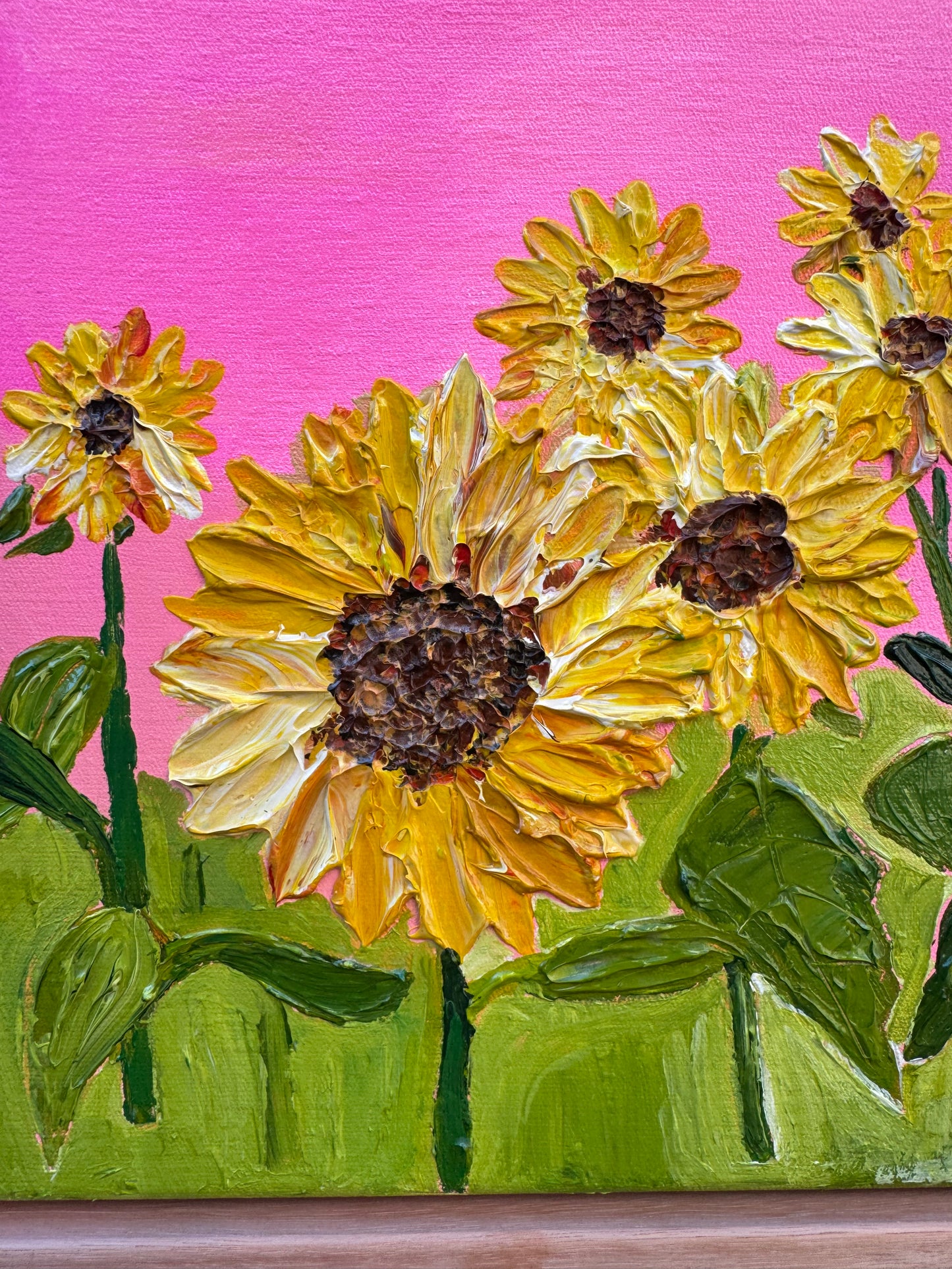 sunflowers and you 280mm x 280mm
