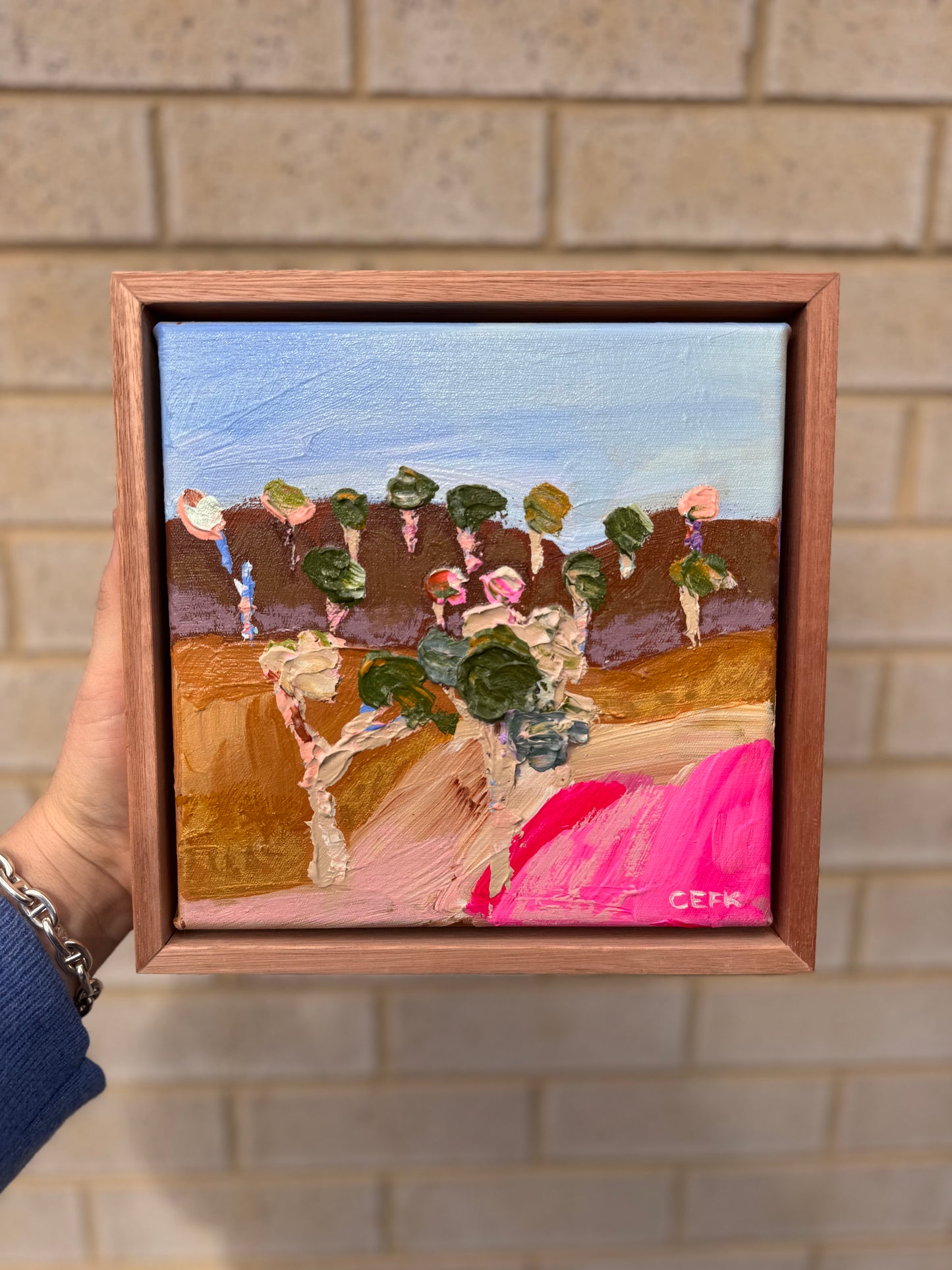 somewhere we keep on meeting 230mm x 230mm