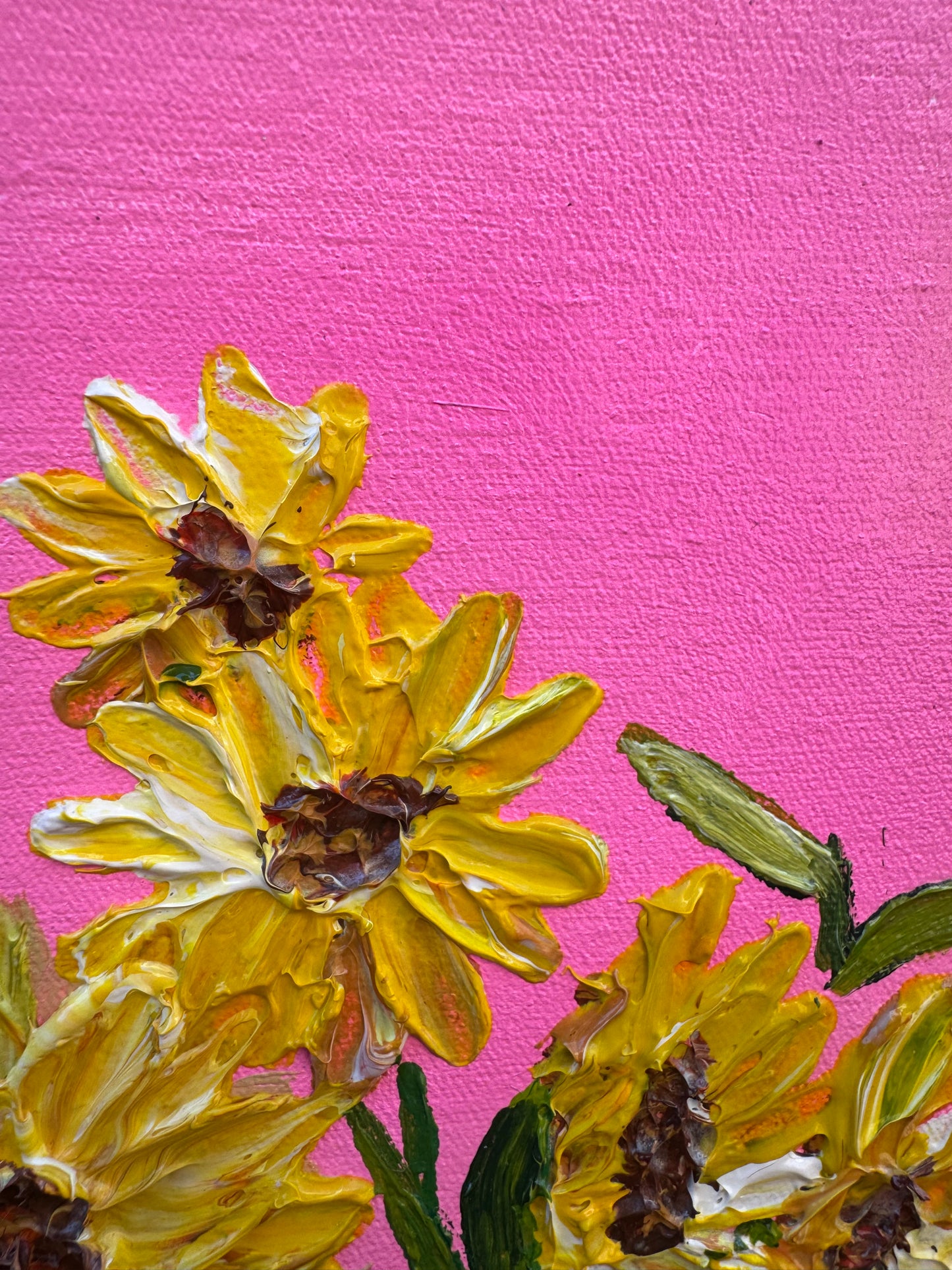 sunflowers and you 280mm x 280mm