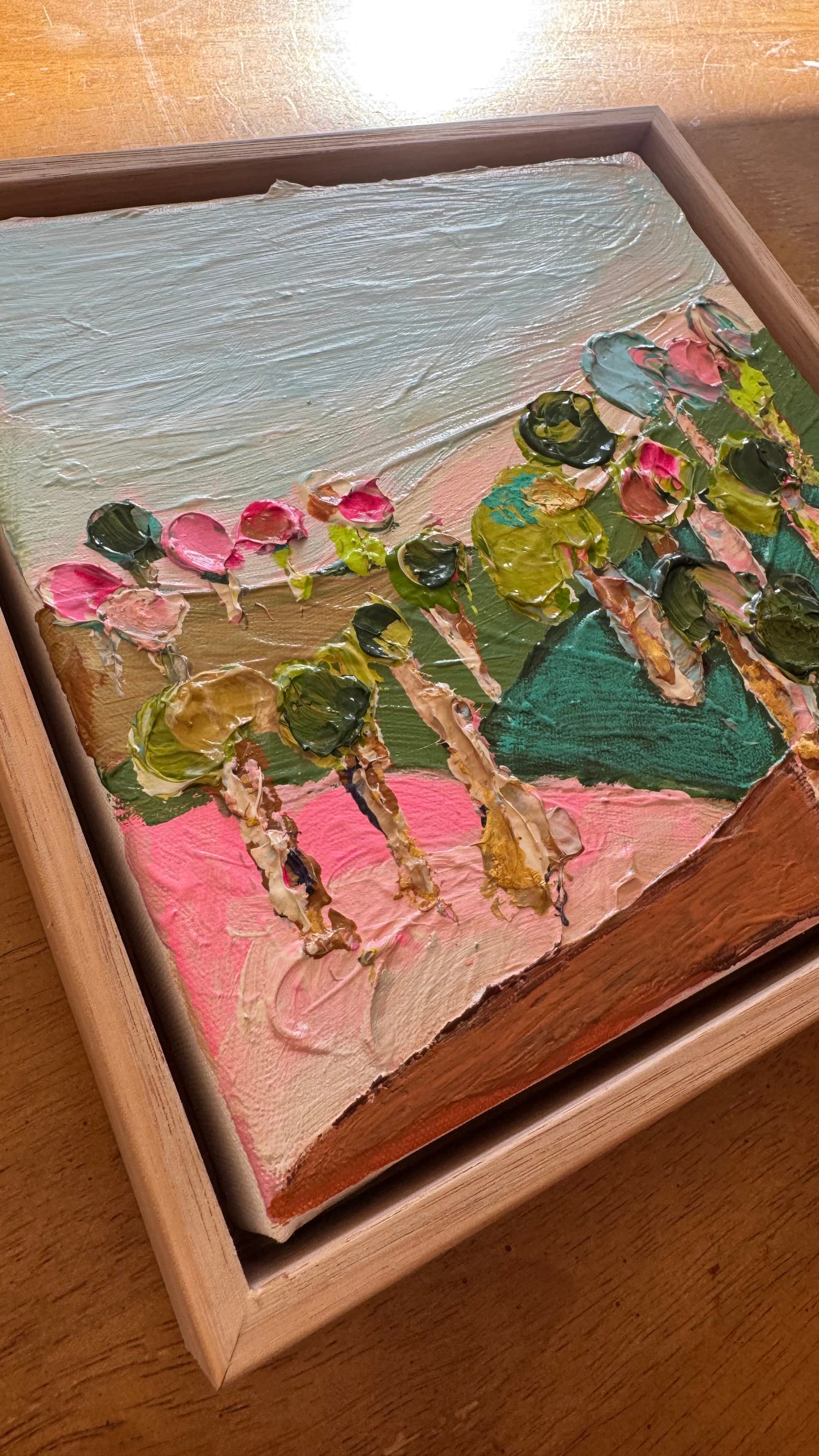 come and sit with me 230mm x 230mm