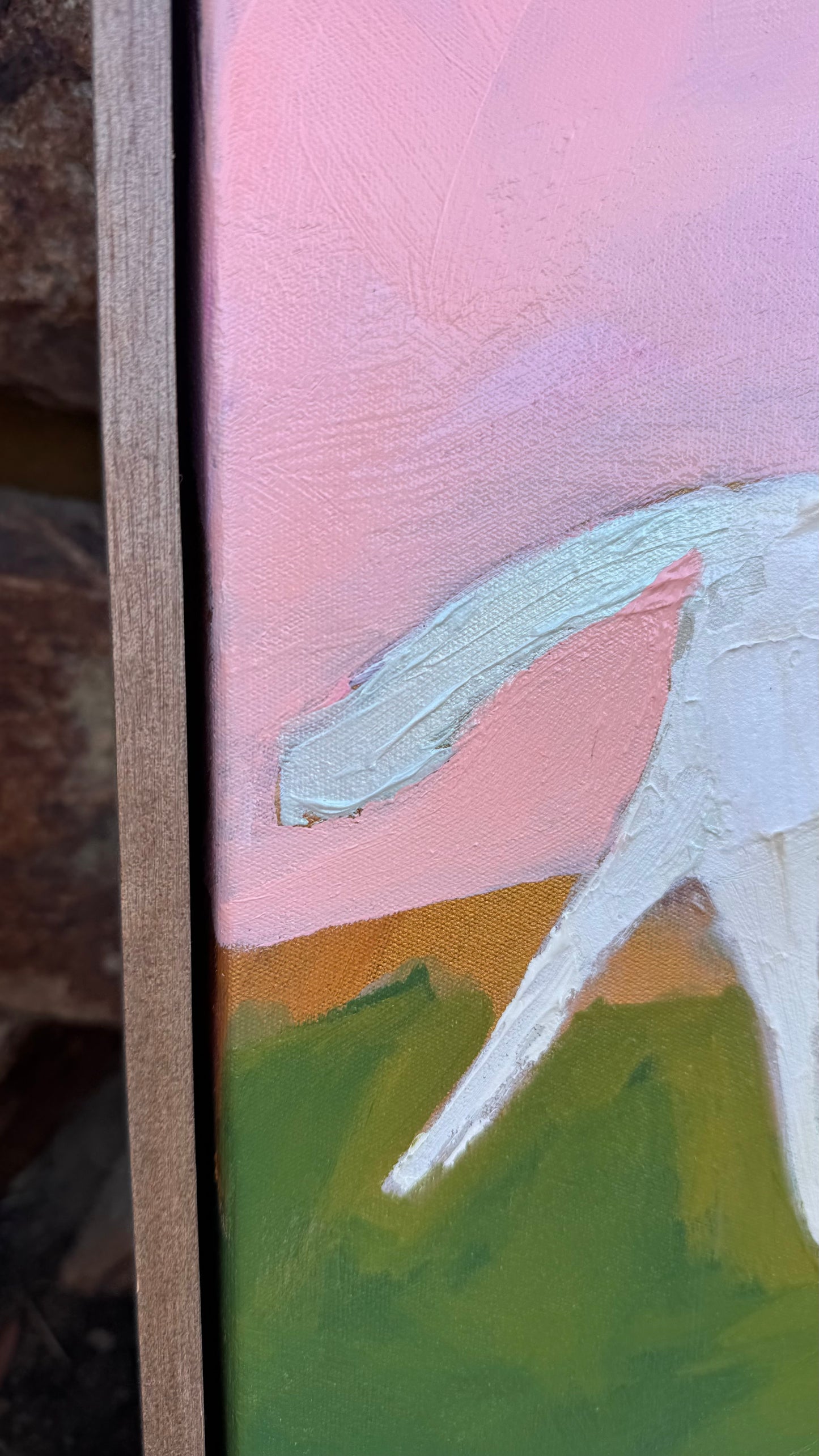 let the horses run 940mm x 640mm