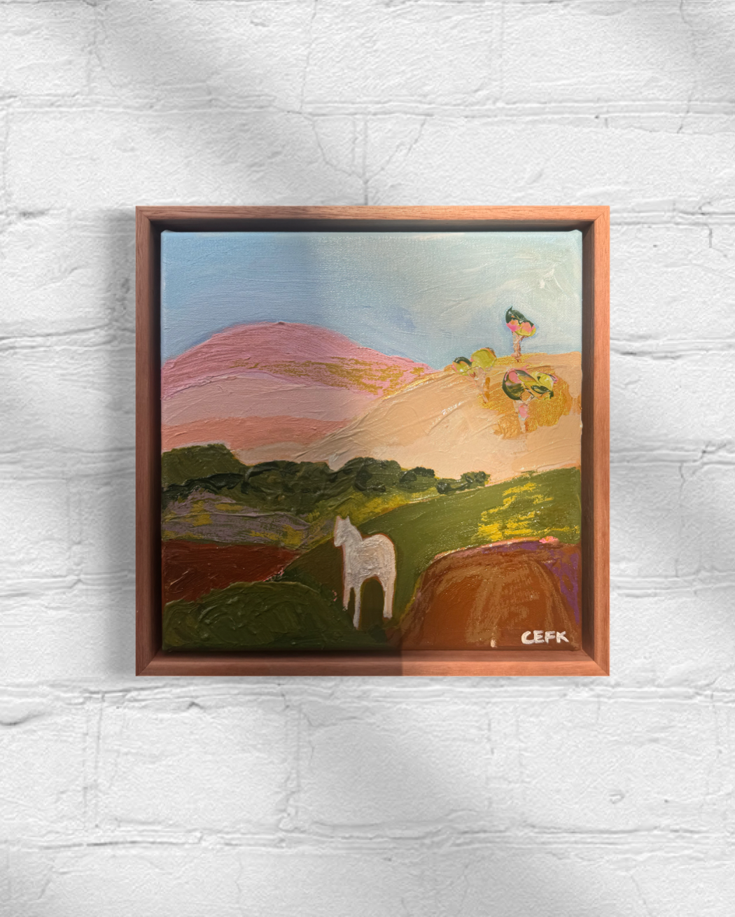 somewhere I know so well 280mm x 280mm