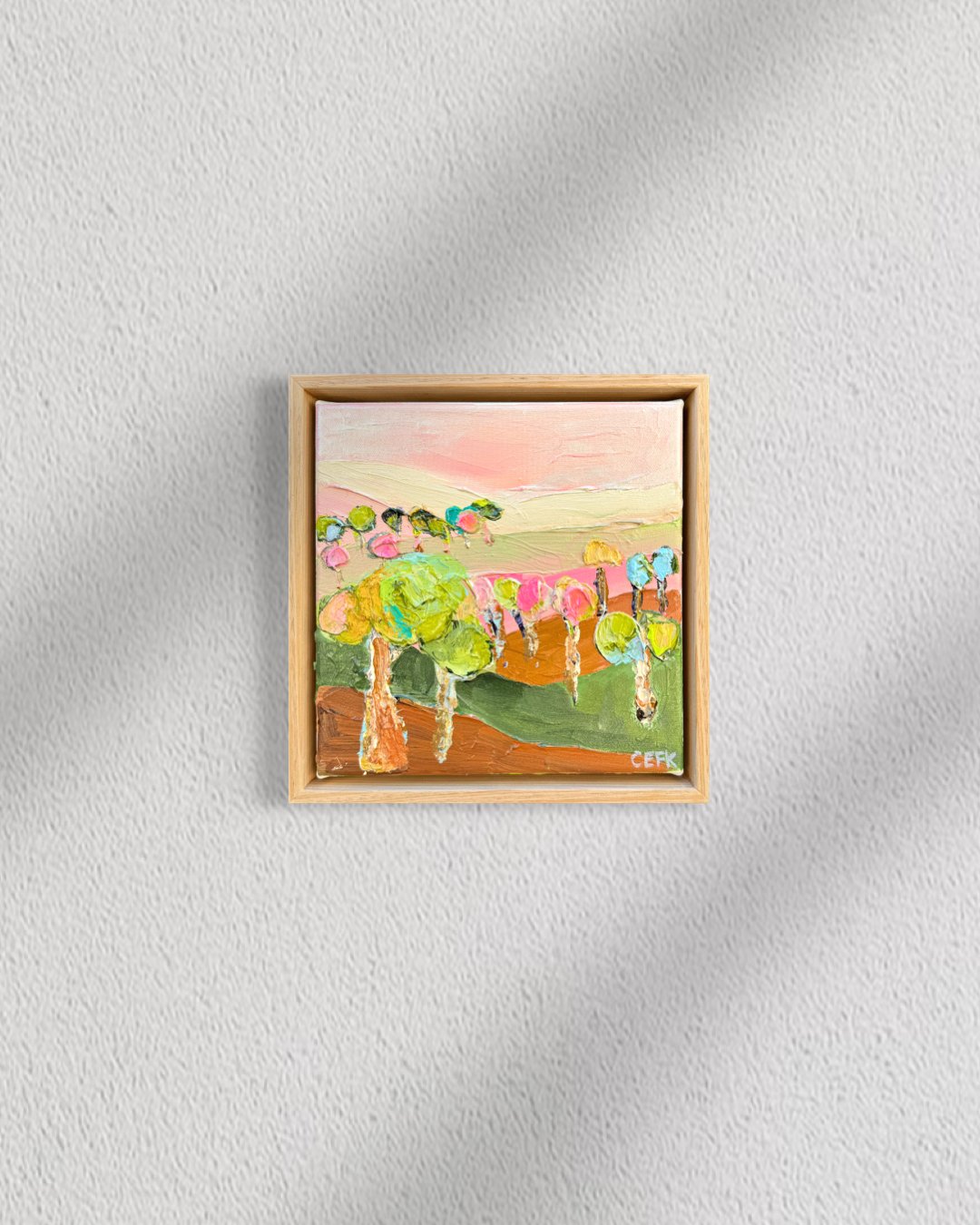 the most beautiful morning 230mm x 230mm