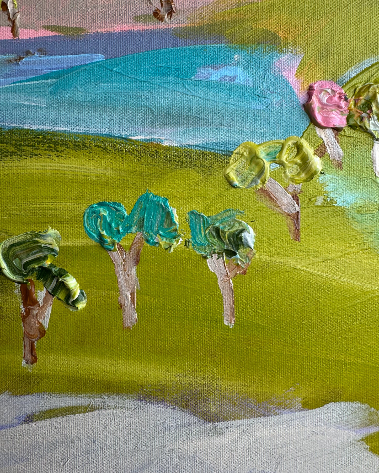 flight over opalescent landscapes 1553mm × 1048mm