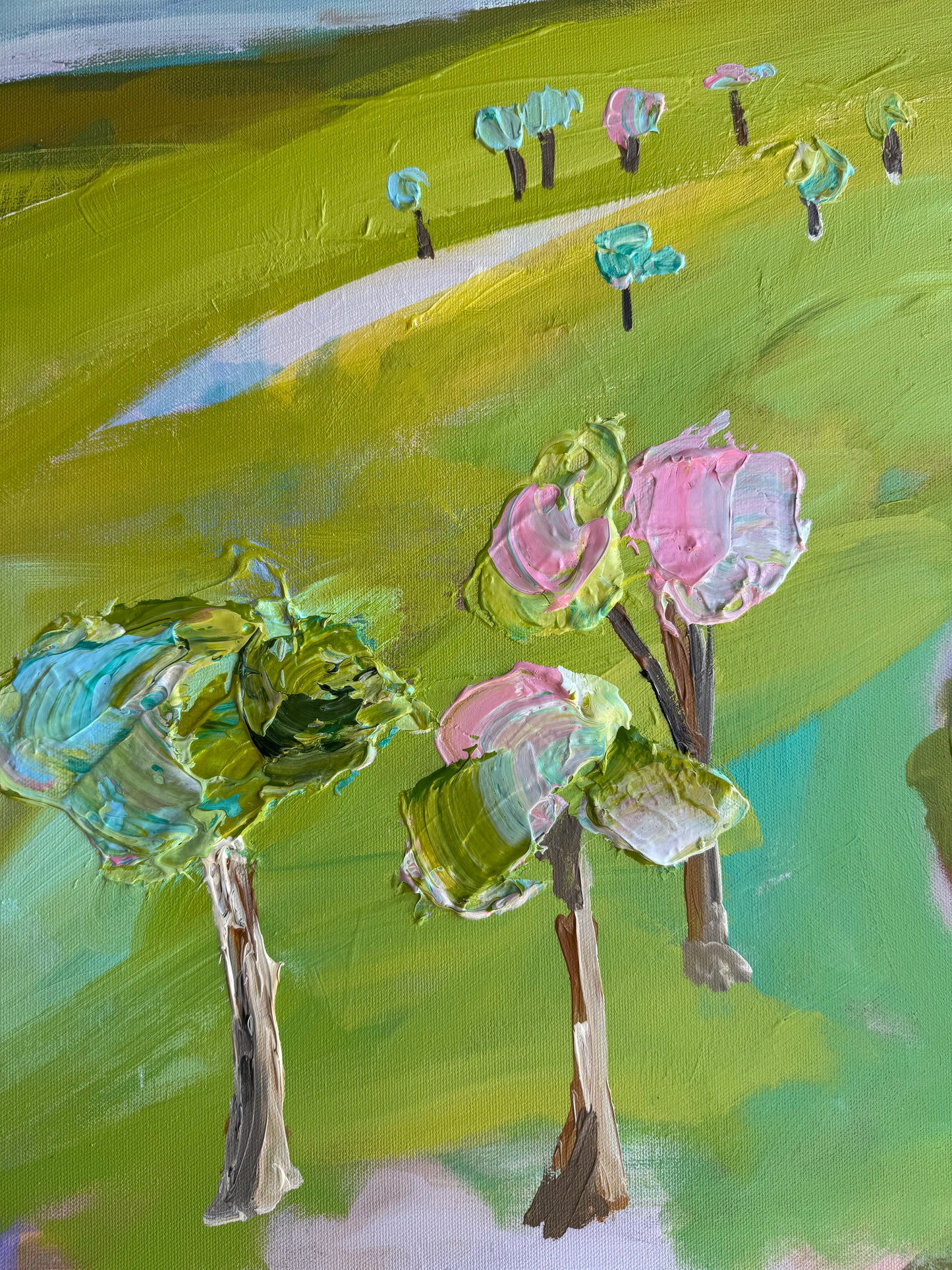 flight over opalescent landscapes 1553mm × 1048mm