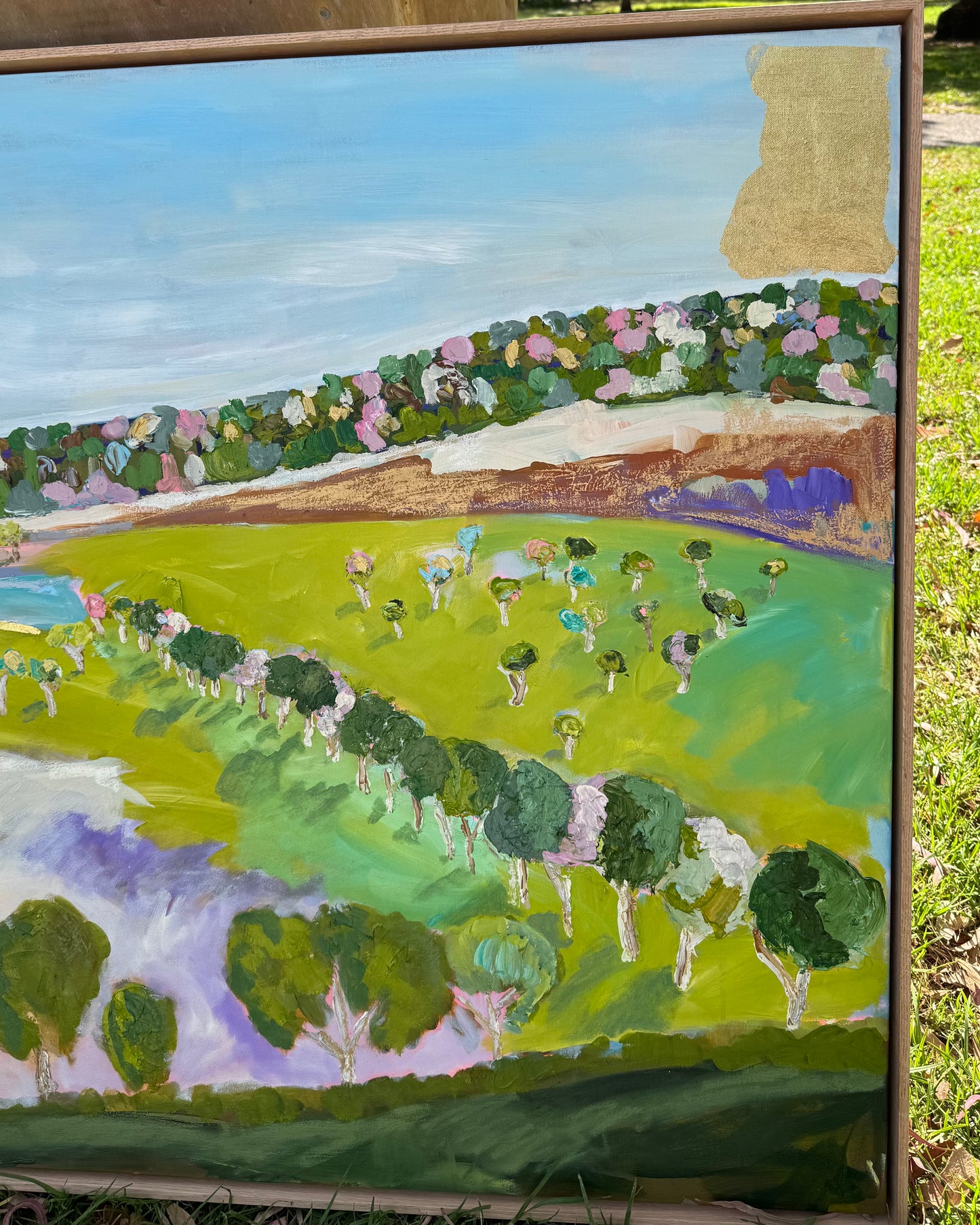flight over opalescent landscapes 1553mm × 1048mm