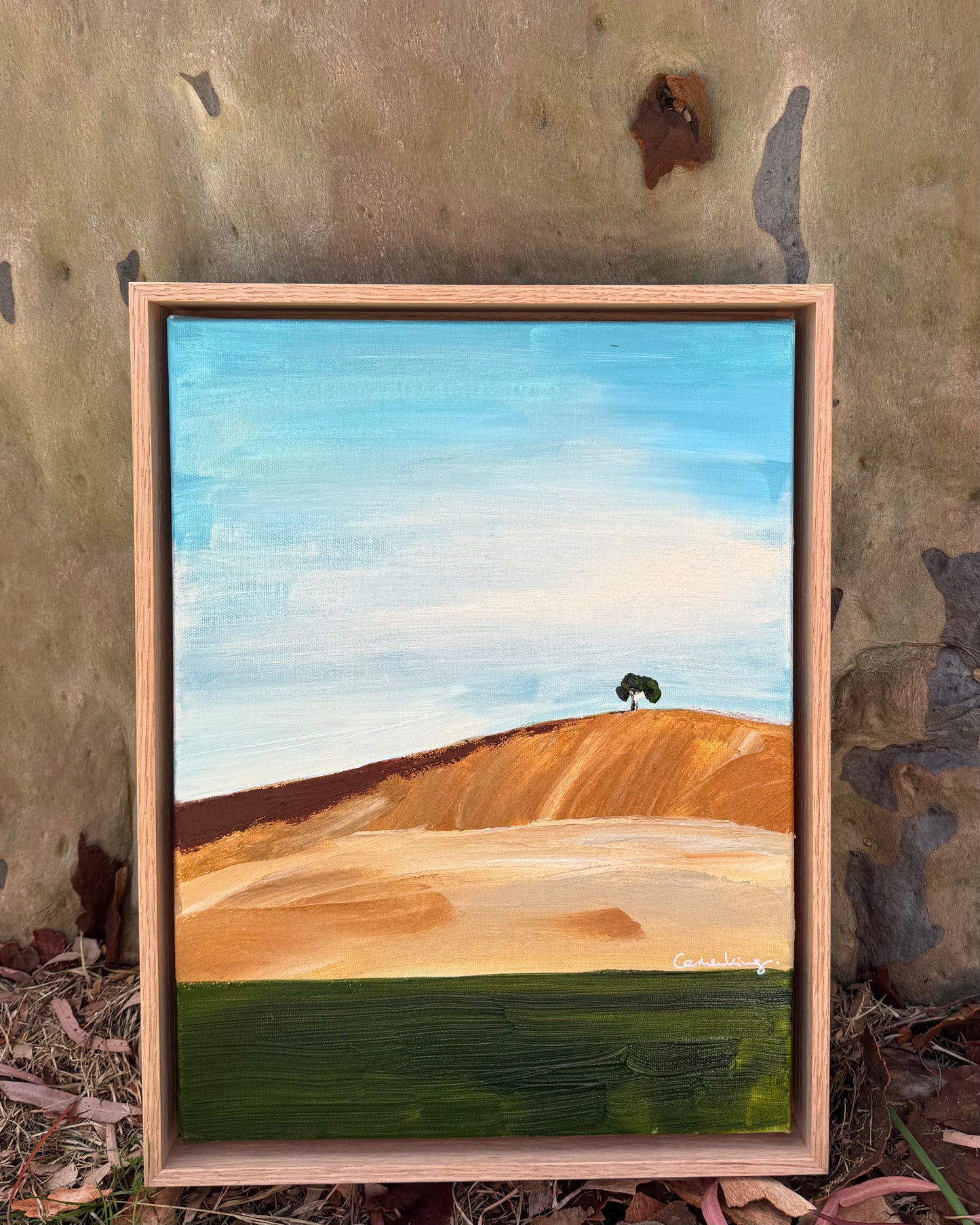 here in the distance 335mm x 440mm