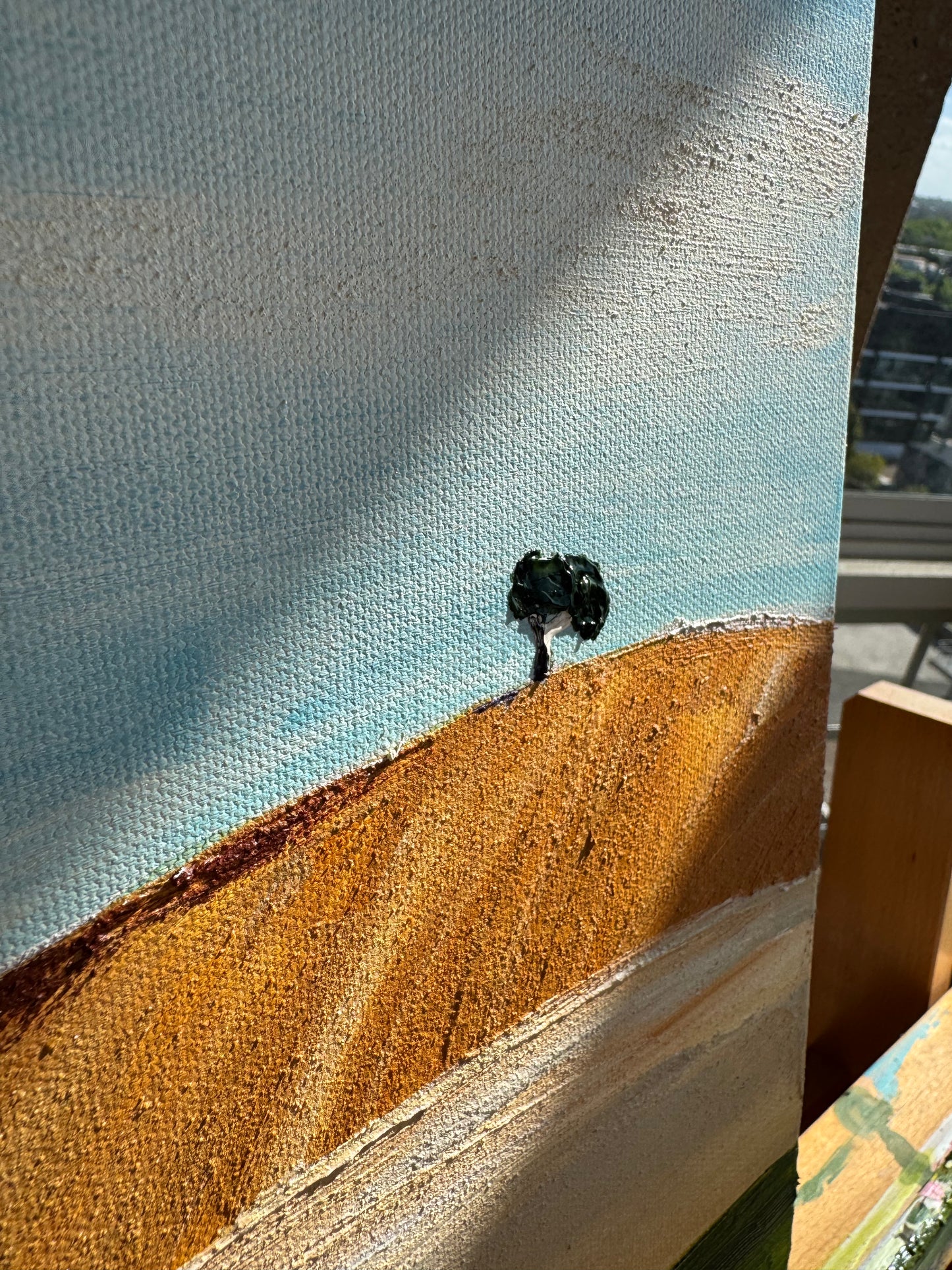 here in the distance 335mm x 440mm